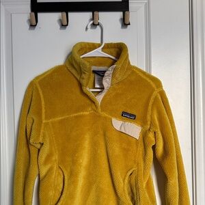 Patagonia Mustard Yellow Fleece
